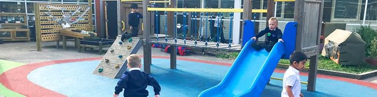 Thomas Hickman School's Outdoor Play Equipment